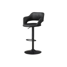 2831 Adjustable Hydraulic Lift Stool Black